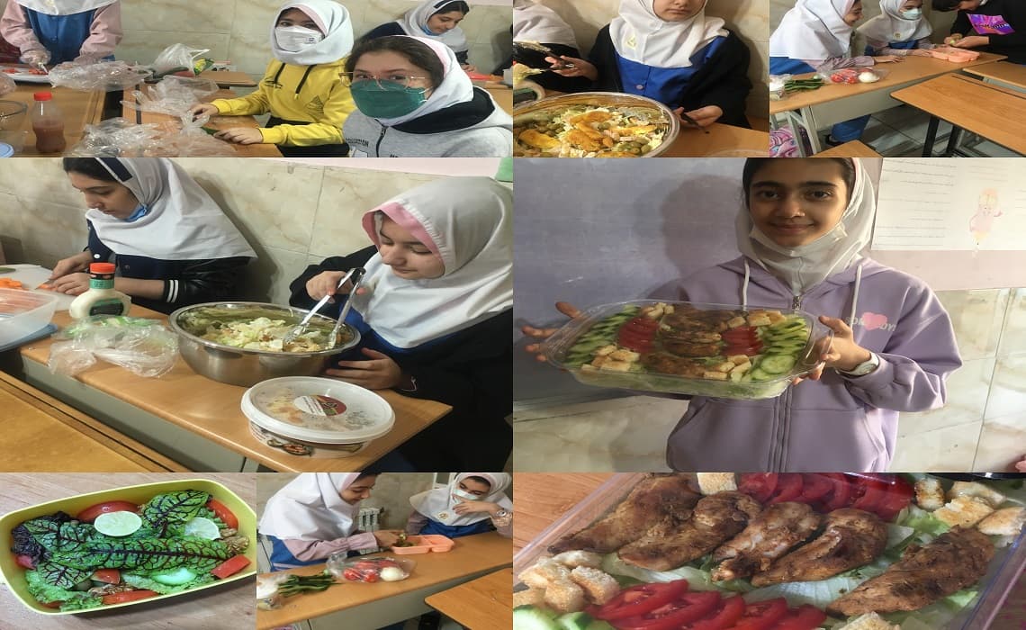 کارو فناوری ششم - کار با ابزار آشپزی