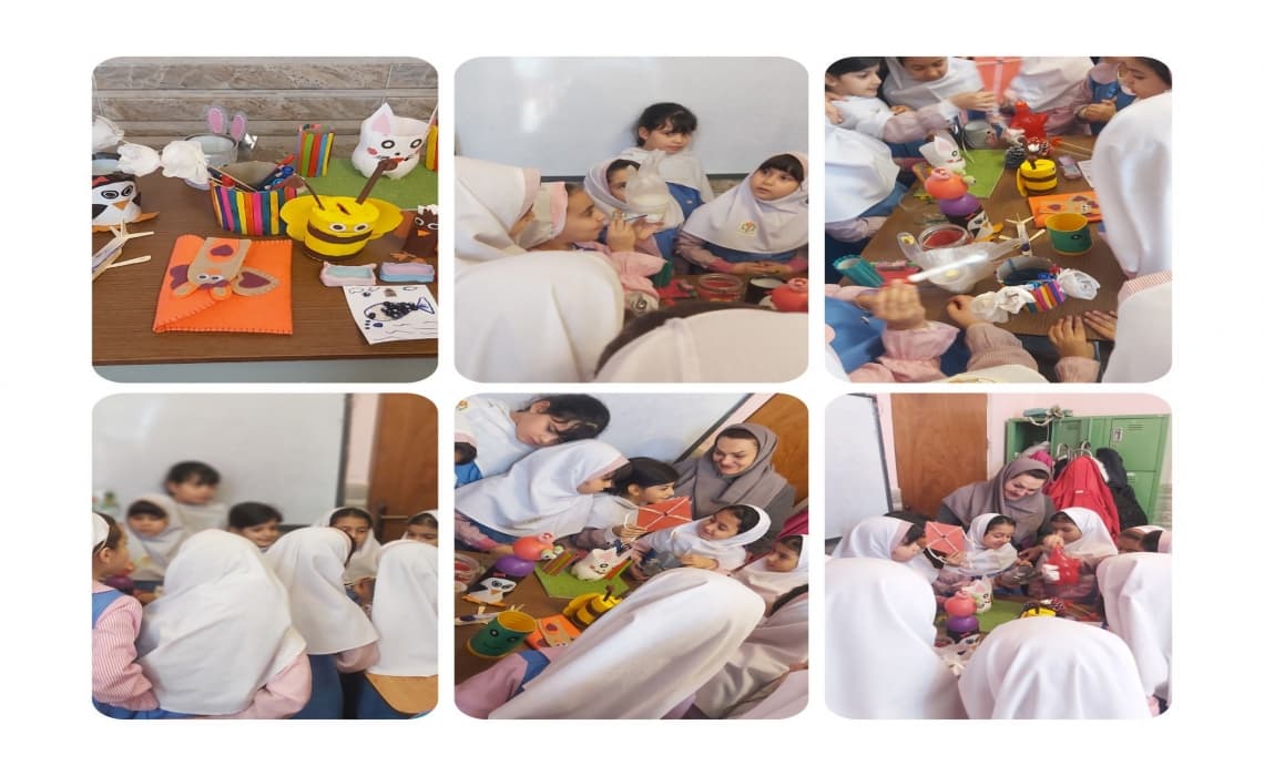 دست سازه های بازیافتی - پایه دوم